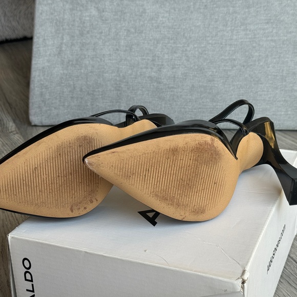 Aldo Elegant Black Women's Heels - Picture 6 of 7